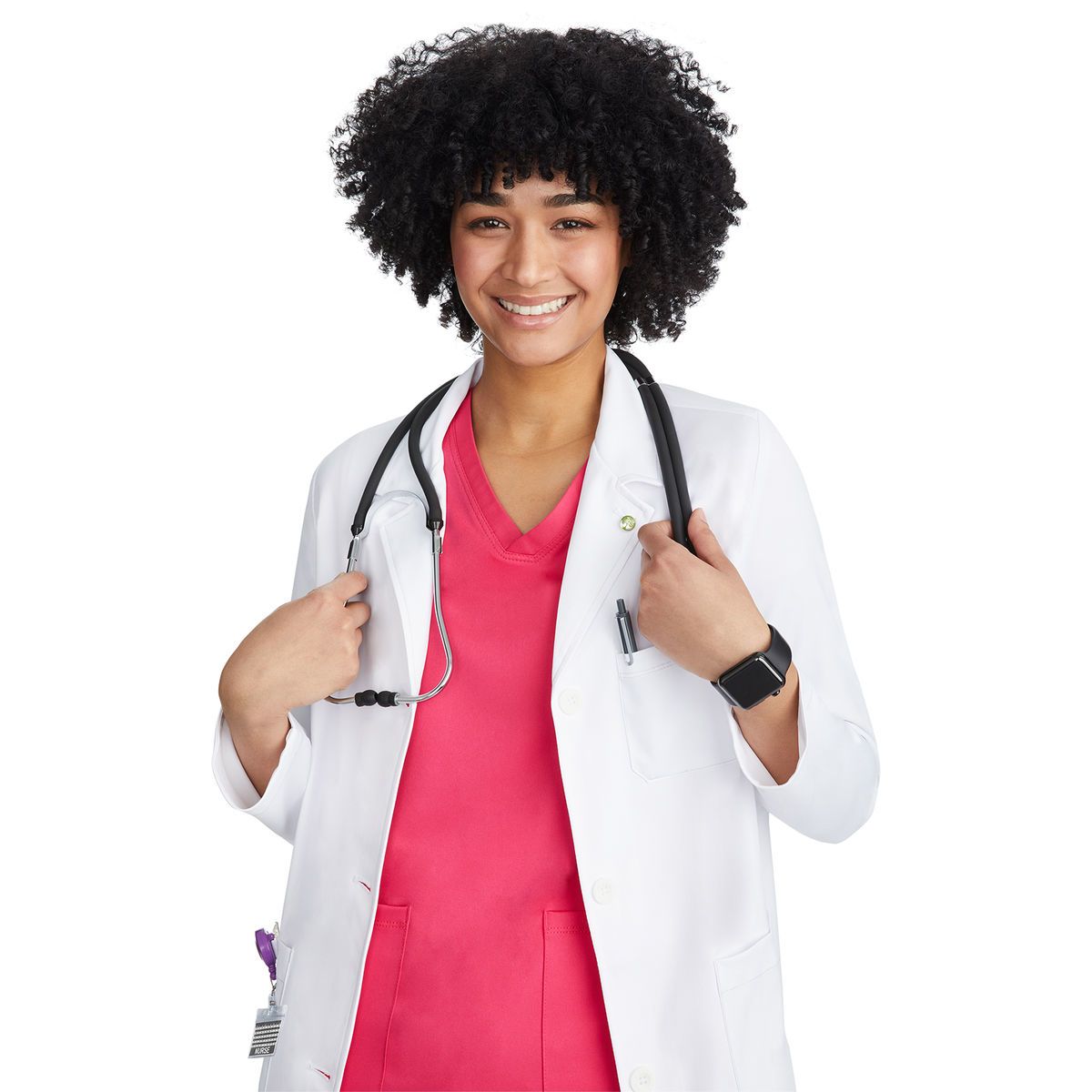 Healing Hands - The White Coat - Women's Five-Pocket 37.5" Faye Lab Coat