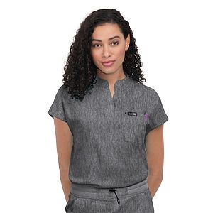 koi - Basics - Women's 1-Pocket Stretch Tuck-In Ari Top