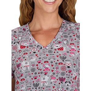 koi - Basics - Women's Athletic-Inspired, Breathable Mesh Leslie Top