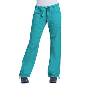 koi - Classics - Women's 7-Pocket Adjustable Drawstring Lindsey Cargo Pant