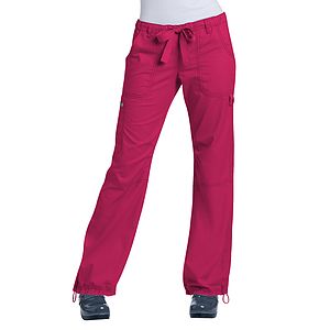 koi - Classics - Women's 7-Pocket Adjustable Drawstring Lindsey Cargo Pant