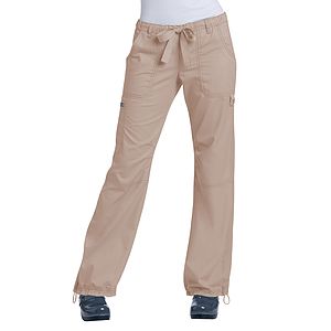 koi - Classics - Women's 7-Pocket Adjustable Drawstring Lindsey Cargo Pant