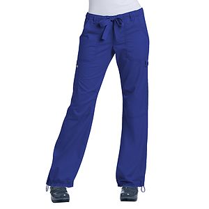 koi - Classics - Women's 7-Pocket Adjustable Drawstring Lindsey Cargo Pant
