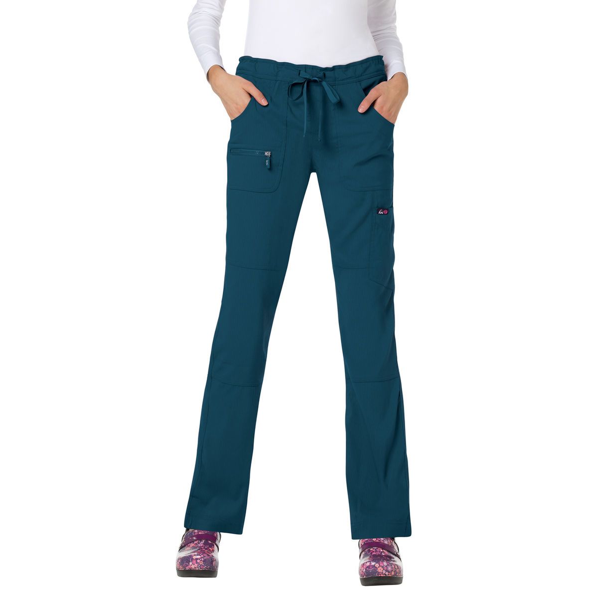 koi - Lite - Women's Six-Pocket Stretch Peace Pant