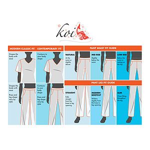 koi - Basics - Unisex Ribbed Cuff Clinical Cover Gown