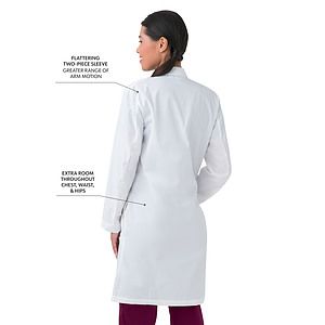Landau - Essentials - Unisex Three-Pocket 39" Full-Length Lab Coat