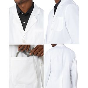 Landau - Essential Lab Coats - Men's Five-Pocket 31" Consultation Lab Coat