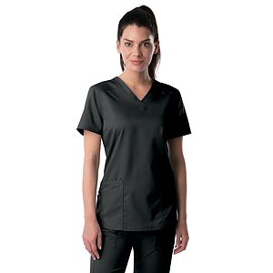 Landau - ProFlex - Women's 3-Pocket Fade Resistant V-Neck Top