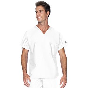 Landau - ScrubZone - Unisex 1-Pocket Dolman Sleeve Tuckable V-Neck Top