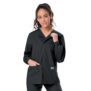 Landau - ScrubZone - Unisex 3-Pocket Snap-Front Warm-Up Jacket