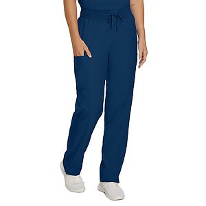 Landau - Forward - Women's 7-Pocket Mid-Rise Rib-Knit Elastic Waist Cargo Pant