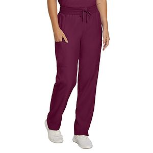 Landau - Forward - Women's 7-Pocket Mid-Rise Rib-Knit Elastic Waist Cargo Pant