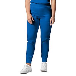 Landau - ProFlex - Women's 6-Pocket Mid-Rise Elastic-Back Waist Jogger Pant