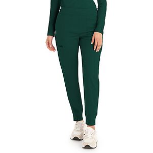 Landau - ProFlex - Women's 6-Pocket Mid-Rise Elastic-Back Waist Jogger Pant