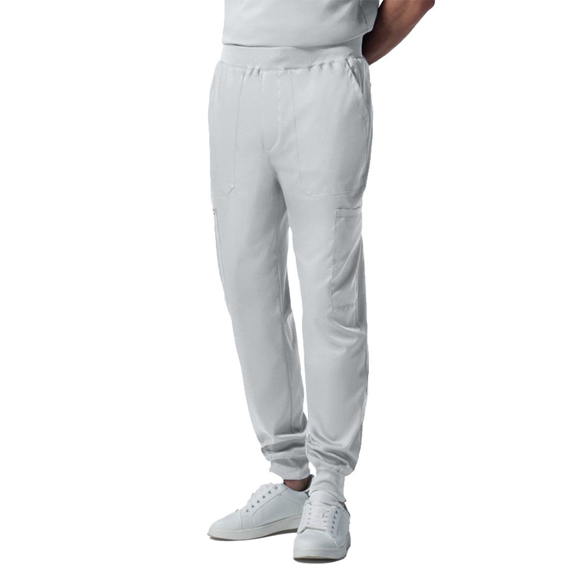 Landau - ProFlex - Men's 7-Pocket Mid-Rise Rib-Knit Elastic Waist Jogger Pant