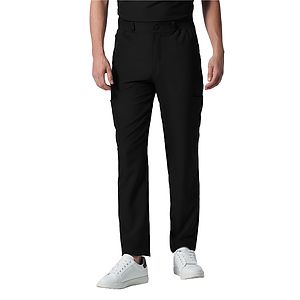 Landau - Forward - Men's 8-Pocket Mid-Rise Rib-Knit Elastic Waist Cargo Pant