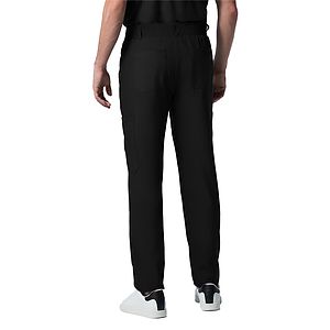 Landau - Forward - Men's 8-Pocket Mid-Rise Rib-Knit Elastic Waist Cargo Pant