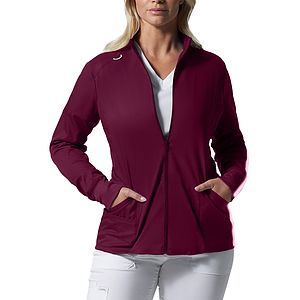 Landau - ProFlex - Women's 3-Pocket Mock Neck Zip-Front Jacket