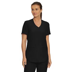 Landau - Forward - Women's 3-Pocket Rib-Knit Neckline V-Neck Top