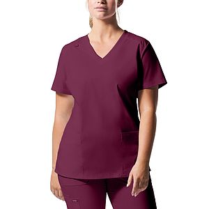 Landau - ProFlex - Women's 3-Pocket V-Neck Top