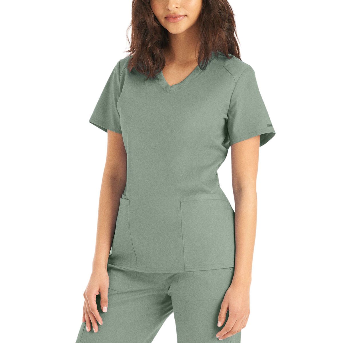 Landau - ProFlex - Women's 3-Pocket V-Neck Top