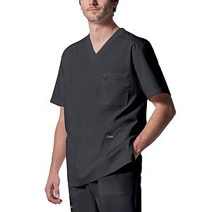 Landau - ProFlex - Men's 4-Pocket Back Yoke V-Neck Top