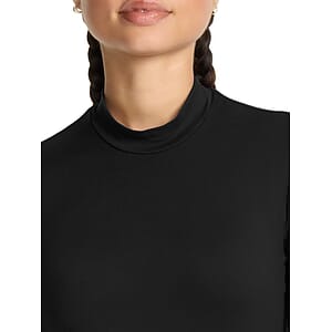 Med Couture - MC Layers - Women's Pocketless Mock Neck Underscrub Tee