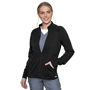Med Couture - Touch - Women's 4-Pocket Zip-Front Jacket