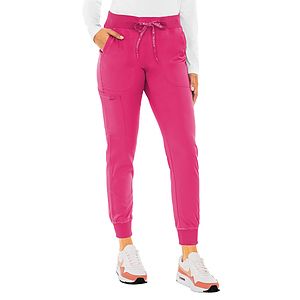 Med Couture - Touch - Women's 5-Pocket Rib-Knit Waistband Pant
