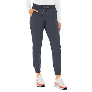 Med Couture - Touch - Women's 5-Pocket Rib-Knit Waistband Pant