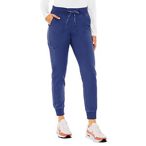 Med Couture - Touch - Women's 5-Pocket Rib-Knit Waistband Pant