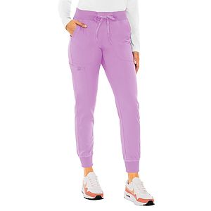 Med Couture - Touch - Women's 5-Pocket Rib-Knit Waistband Pant