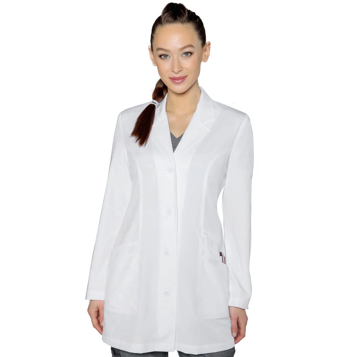 Med couture lab coats women's lab coat Order Swag