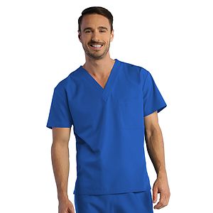 Maevn - Red Panda - Unisex One-Pocket V-Neck Top
