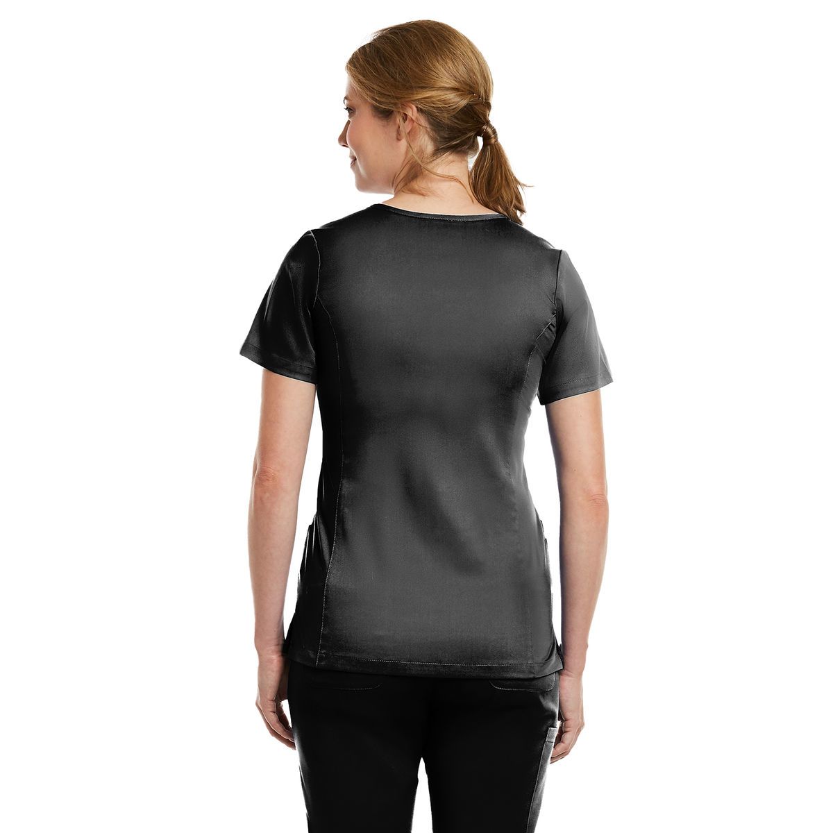 Maevn - Matrix - Women's Three-Pocket Curved Mock Wrap Top