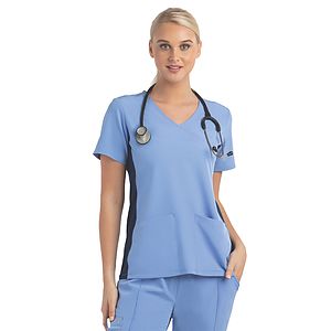 Maevn - Matrix Impulse - Women's Two-Pocket Mock Wrap Top