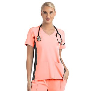 Maevn - Matrix Impulse - Women's Two-Pocket Mock Wrap Top