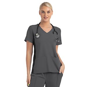 Maevn - Matrix Impulse - Women's Two-Pocket Mock Wrap Top