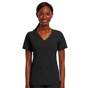 Maevn - Matrix Impulse - Women's Three-Pocket Mock Wrap Top