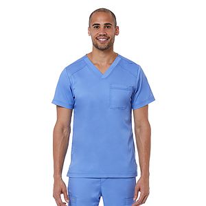 Maevn - Matrix - Men's One-Pocket V-Neck Top