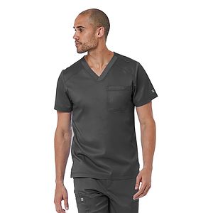 Maevn - Matrix - Men's One-Pocket V-Neck Top