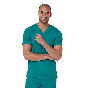 Maevn - Matrix - Men's One-Pocket V-Neck Top