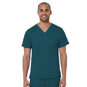 Maevn - Matrix - Men's One-Pocket V-Neck Top