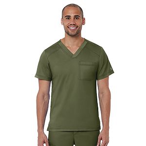 Maevn - Matrix - Men's One-Pocket V-Neck Top