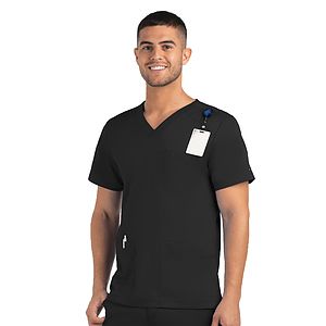 Maevn - Matrix - Men's Three-Pocket V-Neck Top