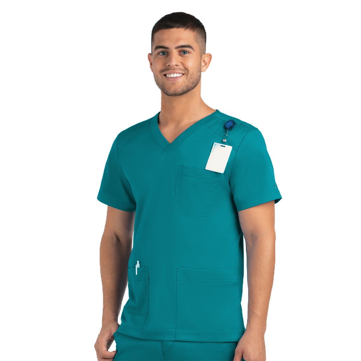 Maevn - Matrix - Men's Three-Pocket V-Neck Top