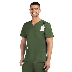 Maevn - Matrix - Men's Three-Pocket V-Neck Top