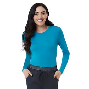 Maevn - Bestee - Women's Basic Long Sleeve Underscrub Tee