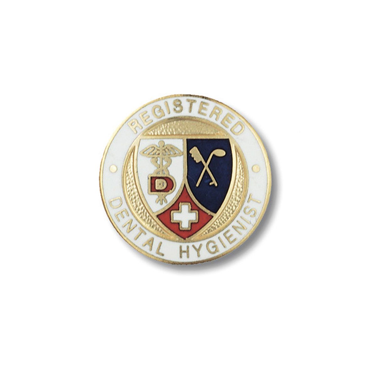 Prestige Medical - Registered Dental Hygienist Cloisonne Pin