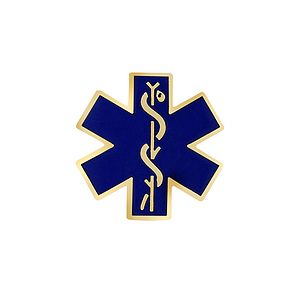 Prestige Medical - Star of Life Pin Cloisonne Pin